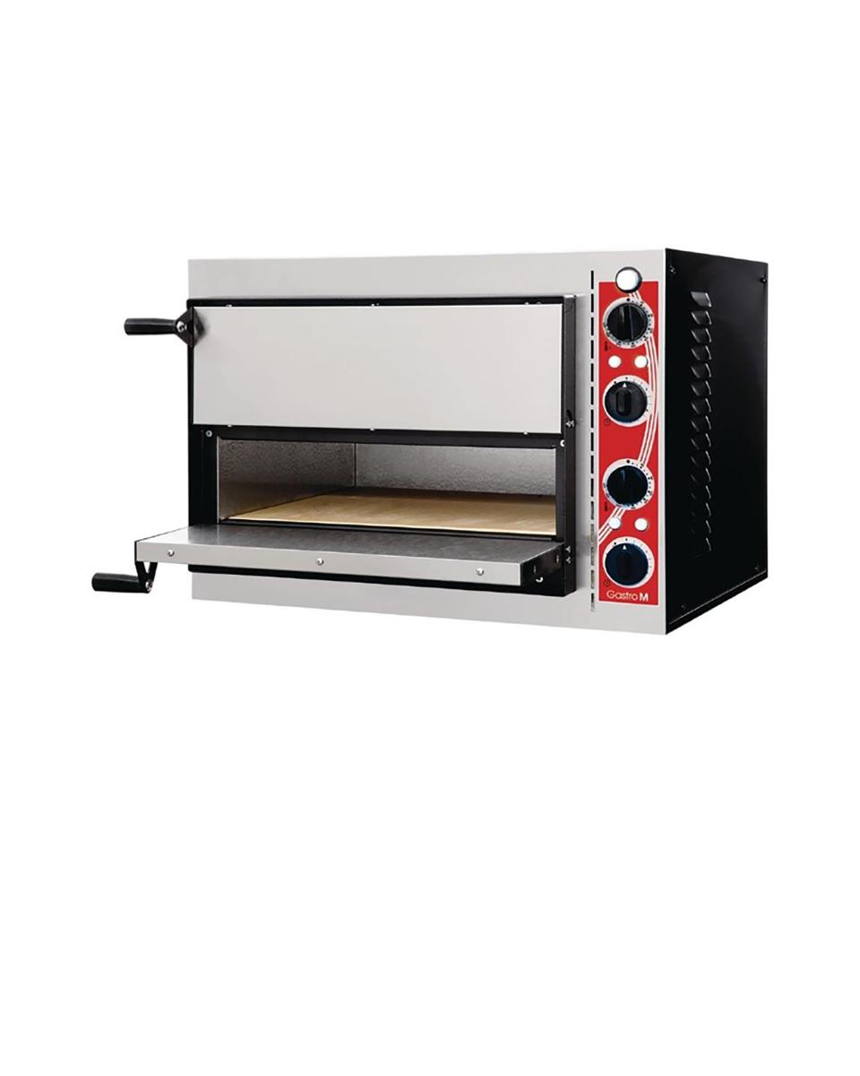 Four à pizza - H 43 x 56,8 x 5 CM - 230 V - Inox/Acier - Gastro M - DS181