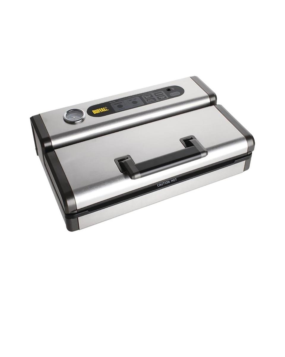 Machine à emballer sous vide - H 12,5 x 40 x 26,5 CM - Inox/ABS - Buffalo - CN514