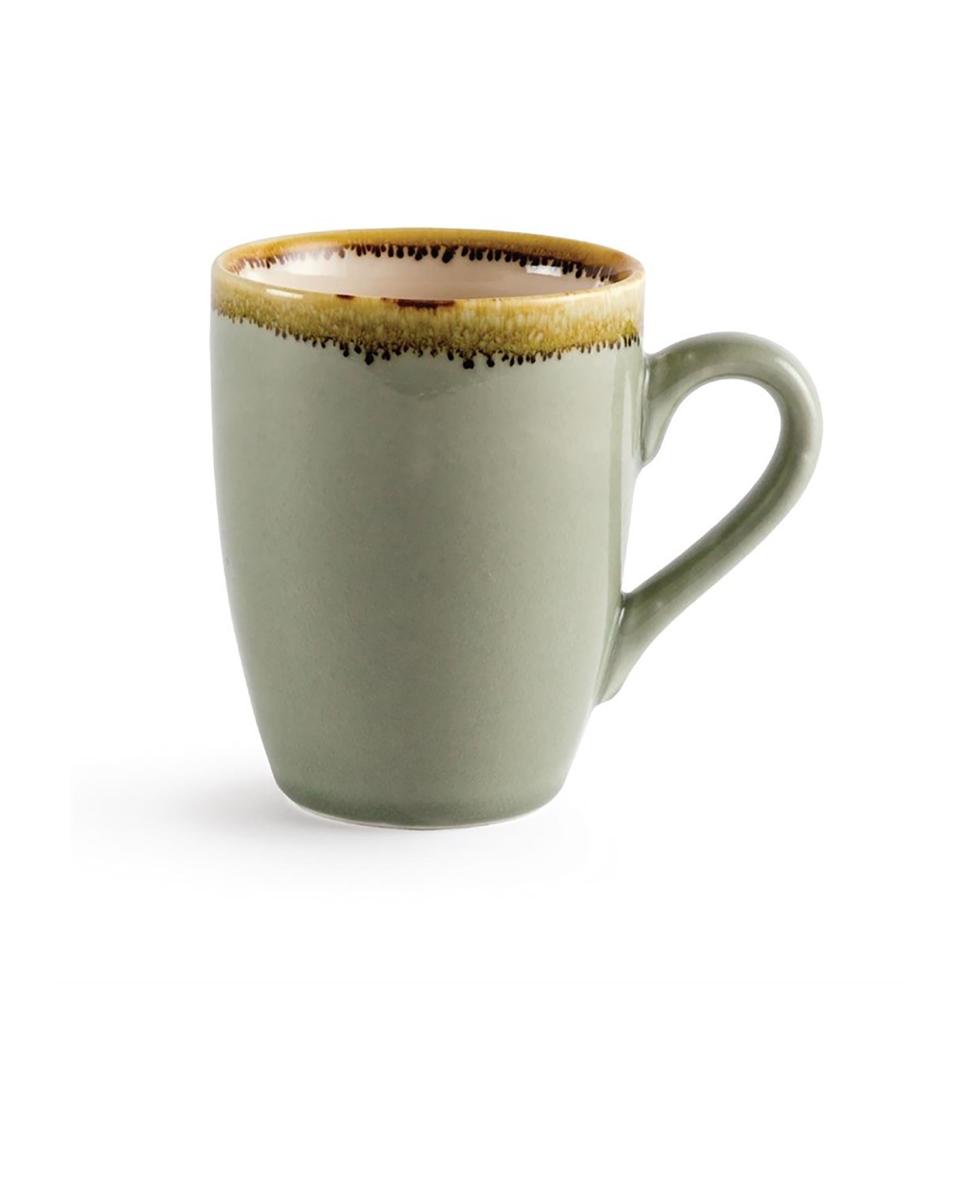 Mug - 32 CL - 6 pièces - Vert - Porcelaine - Olympia - GP482