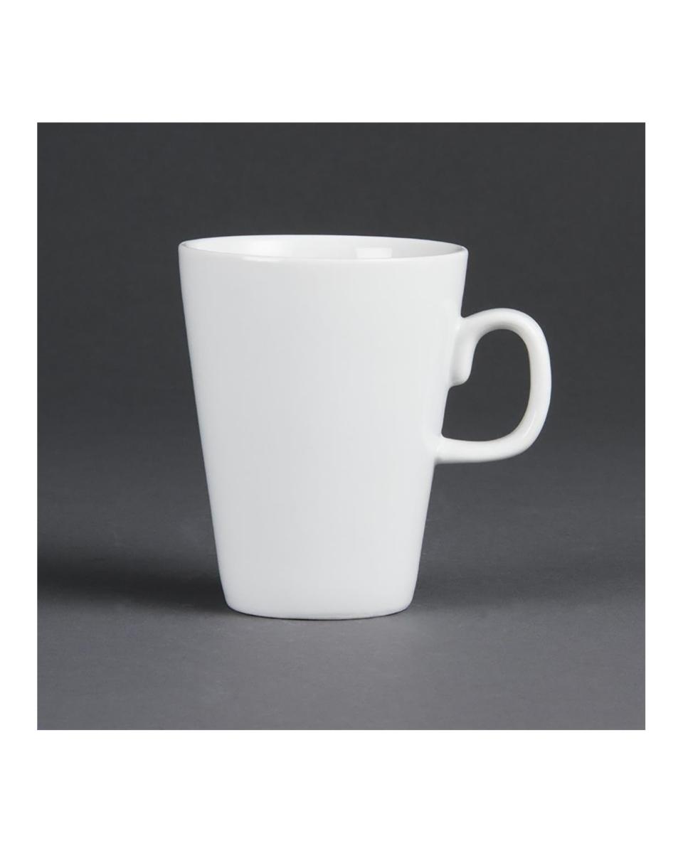 Mug - 31 CL - 12 pièces - H 11 x 11,4 x 8,8 CM - Porcelaine - Olympia - C359