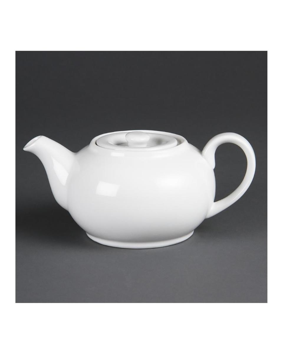 Théière - 42,6 CL - 4 pièces - H 7,5 x 16,9 x 11,4 CM - Porcelaine - Olympia - CB473
