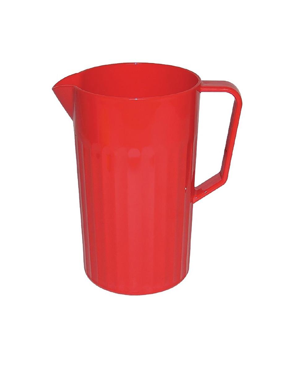 Pichet - 1,4 Litre - Rouge - H 19 CM - Polycarbonate - Olympia - CE281