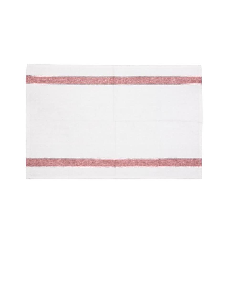 Torchon - Rouge - 76,2 x 50,8 CM - Coton/Polyester - Vogue - E915