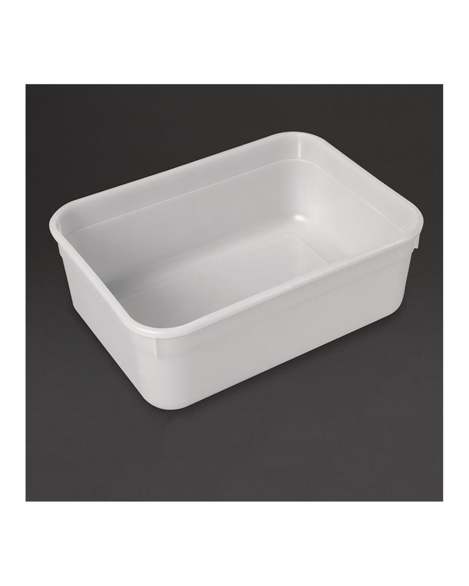 Pots à glace - 2 Litre - 20 pièces - Jaune - H 22,1 x 15,8 x 7,5 CM - Polypropylène - CS828