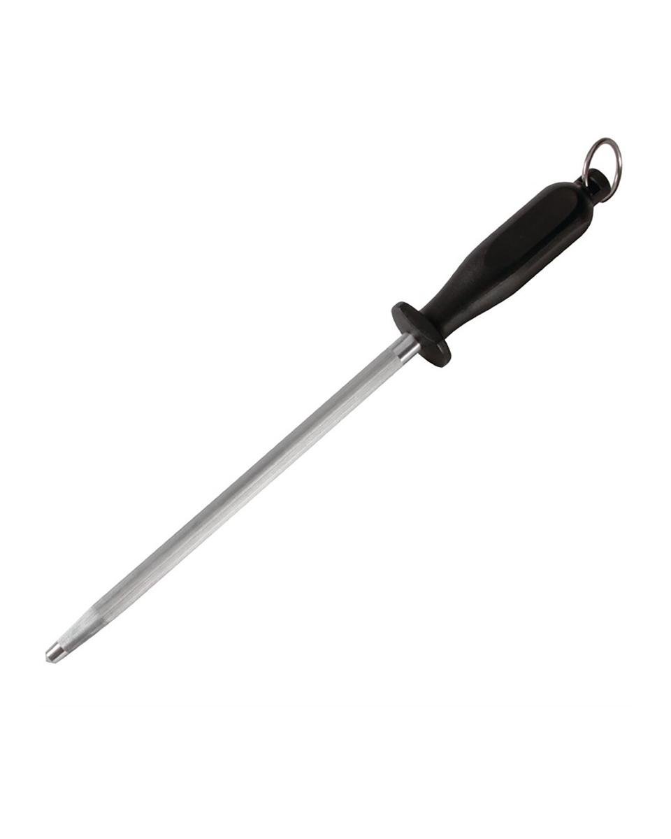 Fusil à aiguiser - H 3,9 x 2,9 CM - Inox - Hygiplas - D818