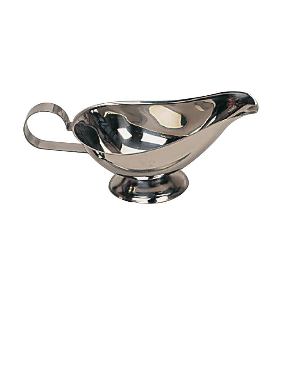 Saucière - 45 CL - H 23,5 x 12,8 x 7,5 CM - Inox - Olympia - J053