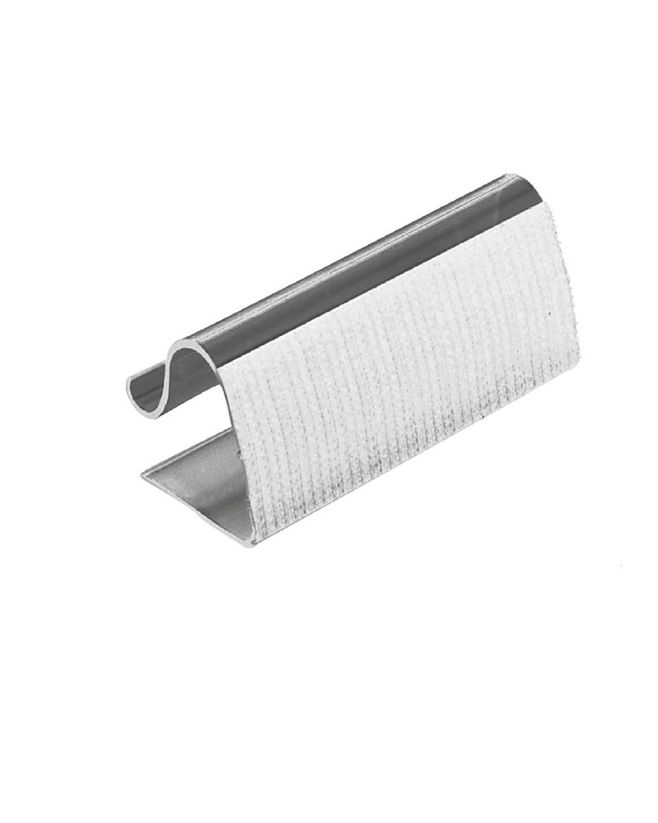Jupe de table à pince - Velcro - 10 pièces - 2 CM - Plastique - Olympia - DK890
