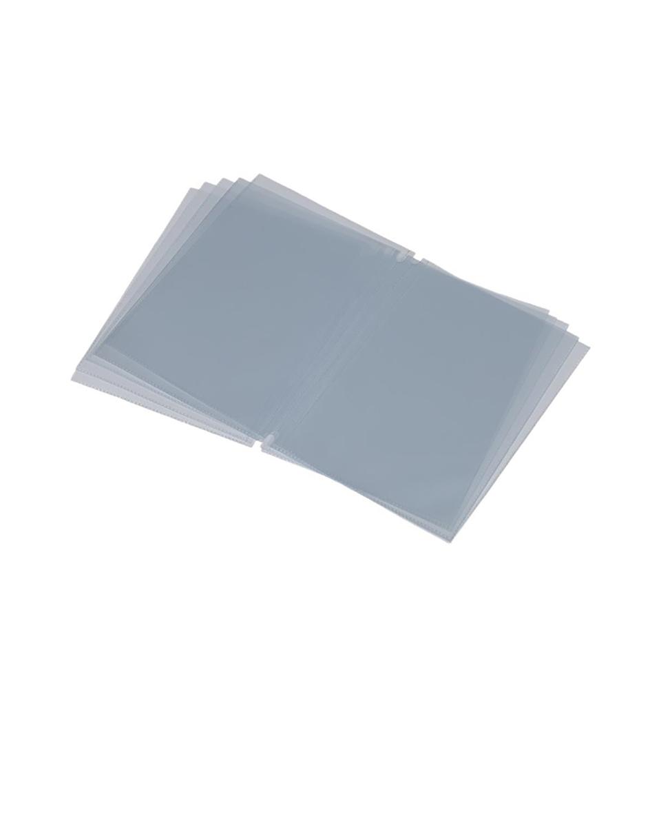 Chemise menu - A4 - 10 pièces - H 45 x 30 x 0,1 CM - Plastique - Securit - H600
