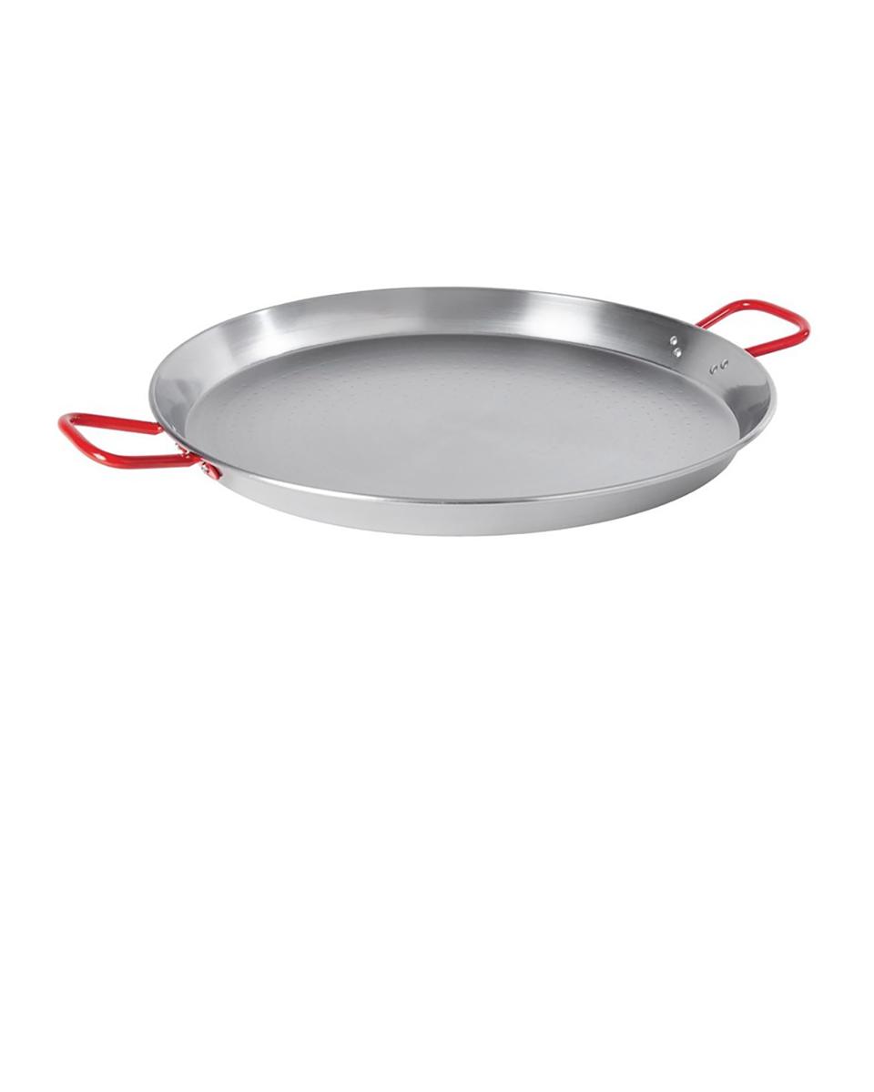 Poêle à paella - Ø 60 x H 5,4 CM - Acier carbone - Garcima - DM720