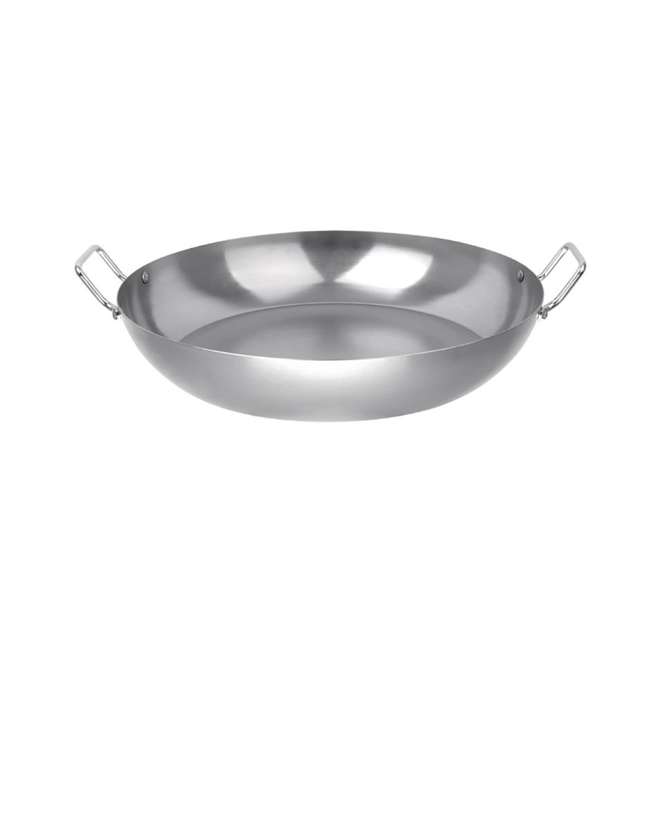 Poêle à paella - 6,95 Litre - Ø 40 x H 7,3 CM - Acier carbone - Vogue - GD074