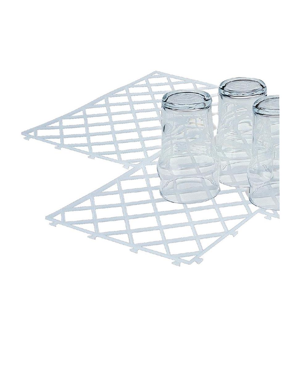 Tapis anti-goutte - 10 pièces - H 0,6 x 32,2 x 21,5 CM - Plastique - D824