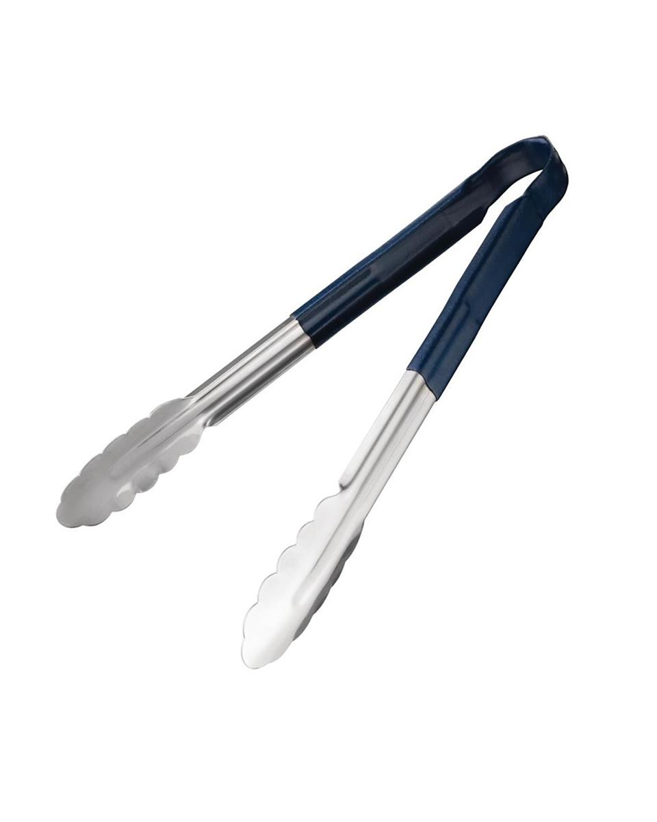 Pince à Servir - Bleu - 30 CM - Inox - Hygiplas - CB156