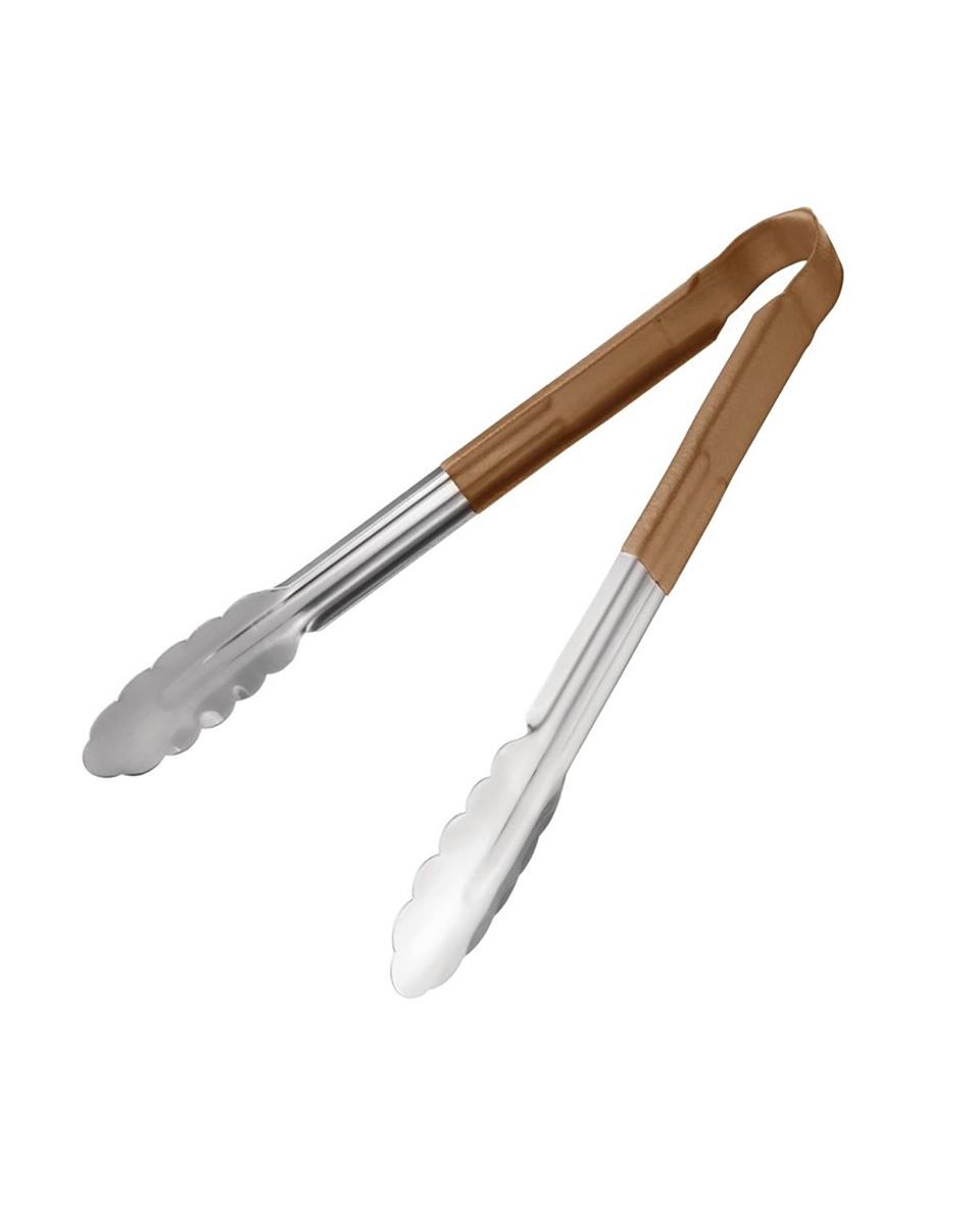 Pince de Service - Marron - 30 CM - Inox - Hygiplas - CB158