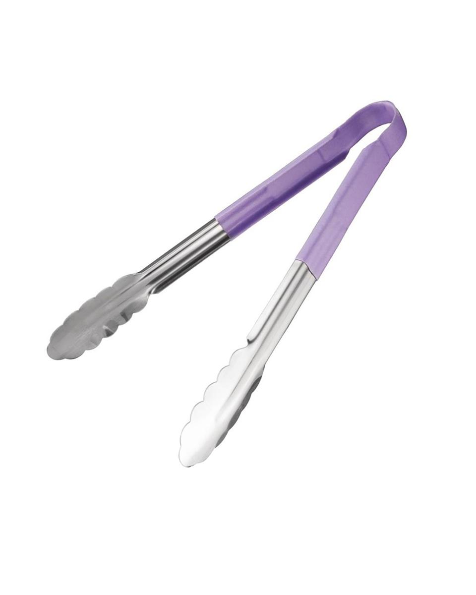 Pince de Service - Violet - 30 CM - Inox - Hygiplas - HC852