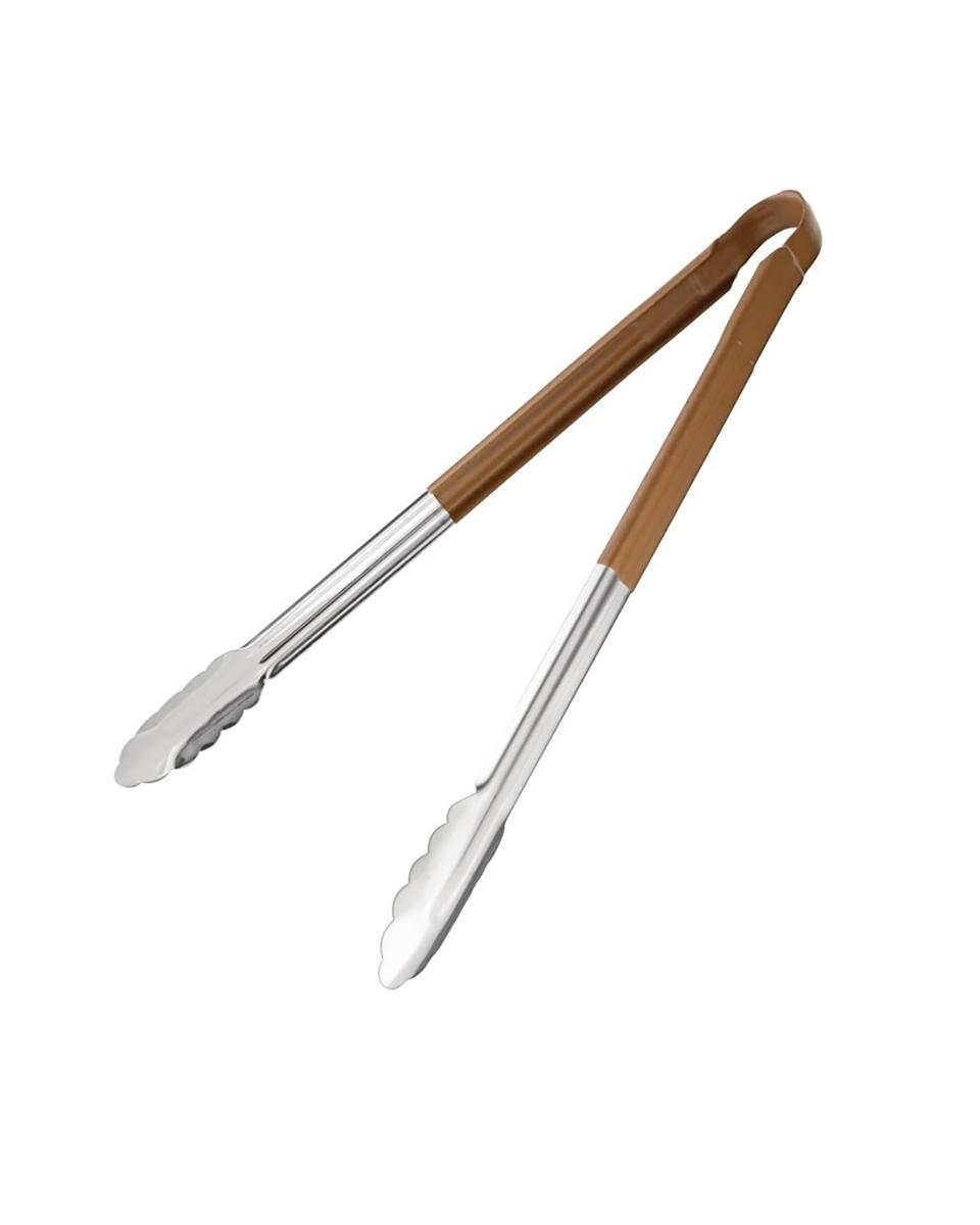 Pince de Service - Marron - 40,5 CM - Inox - Hygiplas - HC850