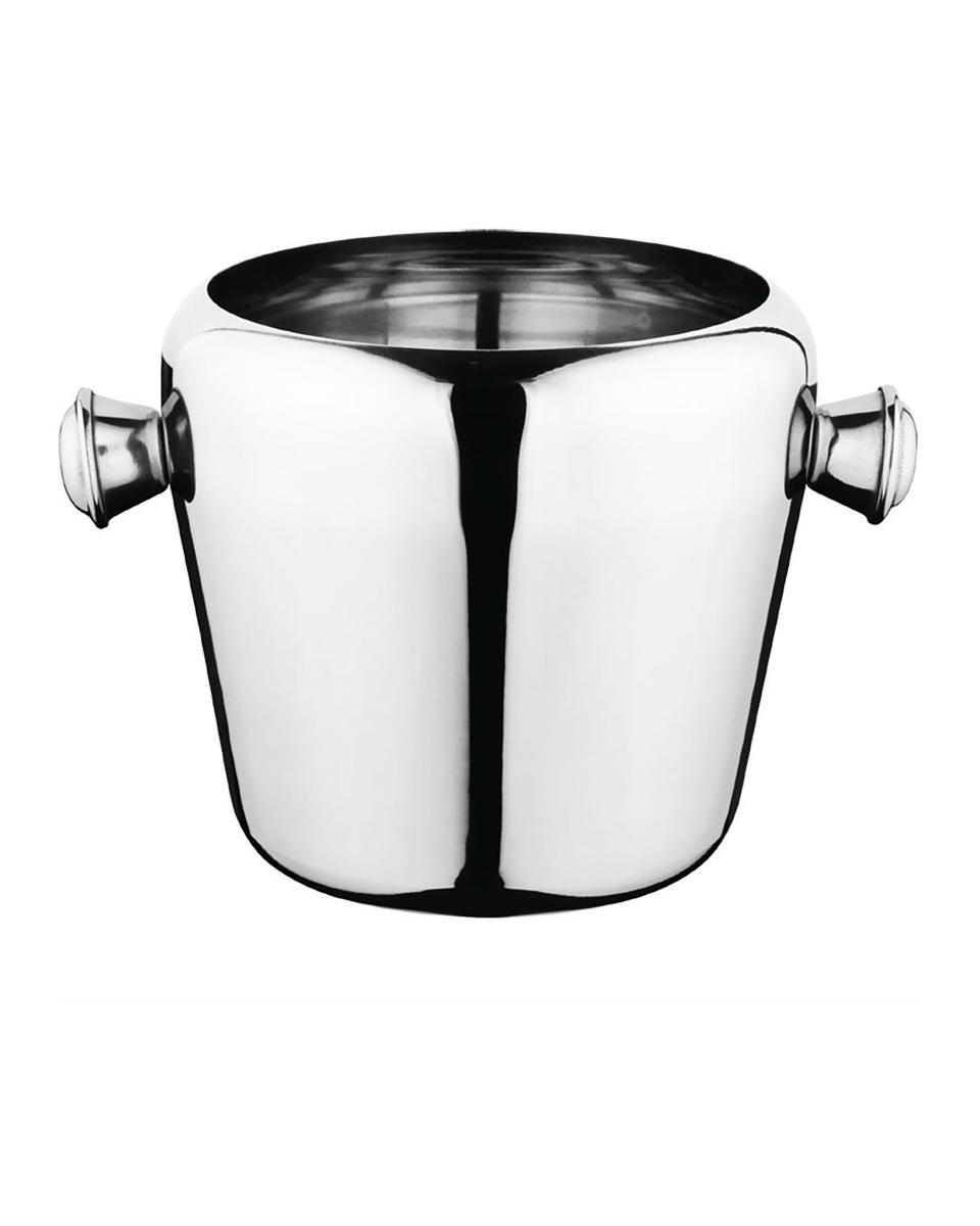Seau à Glace - 1 Litre - Ø 12,5 x H 11,5 CM - Inox - Olympia - CM863