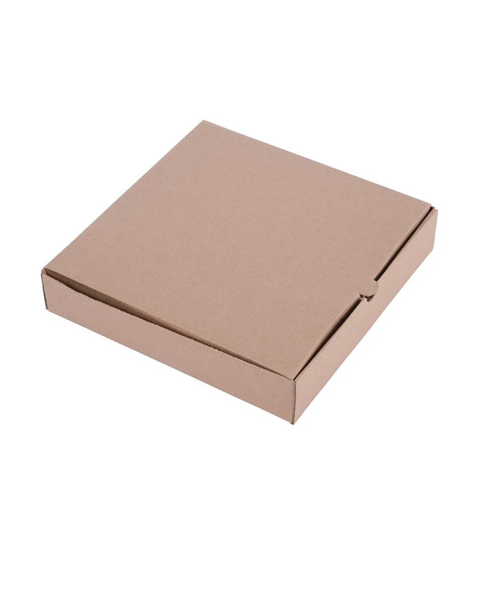 Boîtes à pizza - Compostable - 100 pièces - H 4,5 x 23,7 x 23,7 CM - Carton - Fiesta Green - DC723