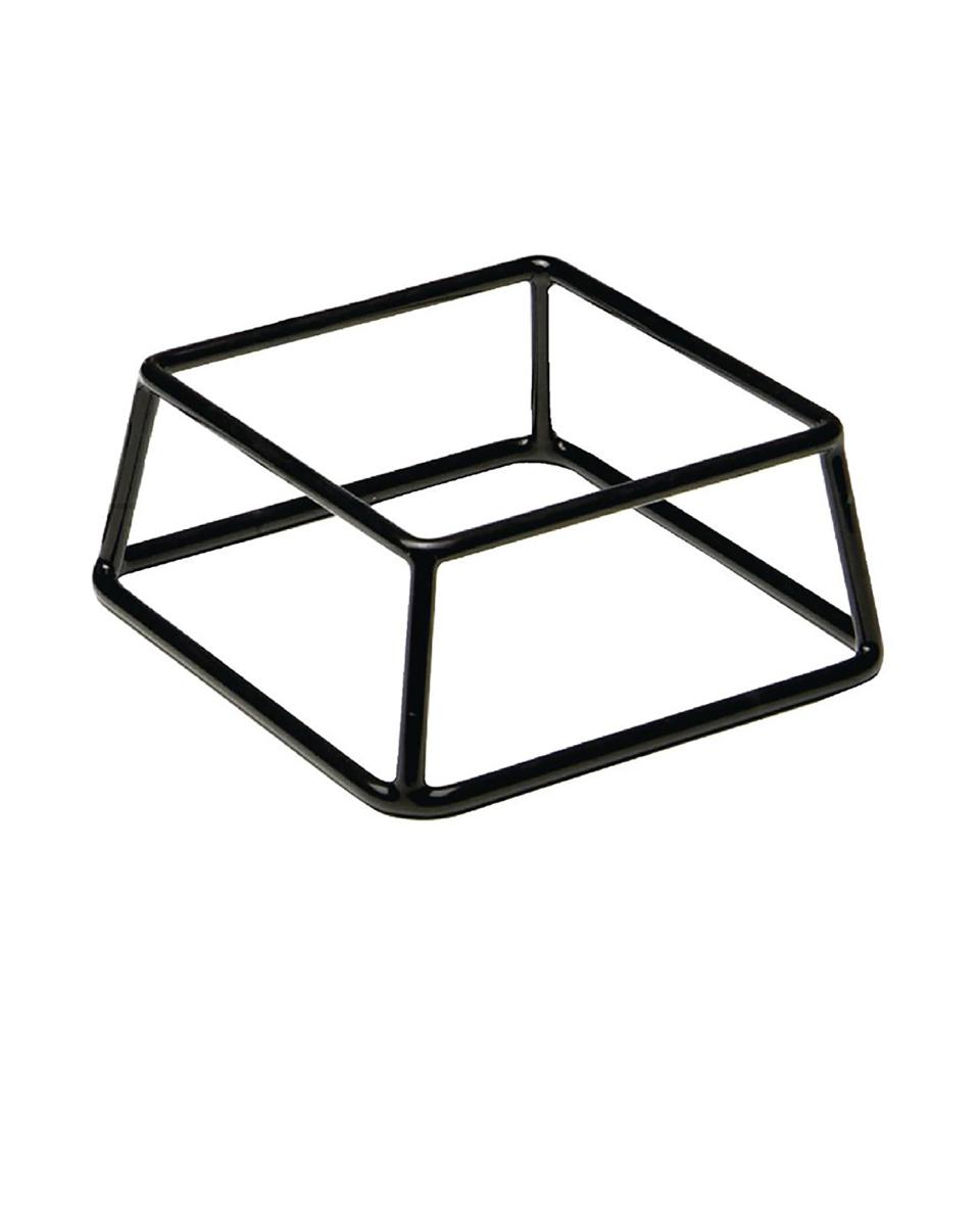 Présentoir Buffet - Bas - Argent - H 8 x 18 x 18 CM - Métal - APS - GF186