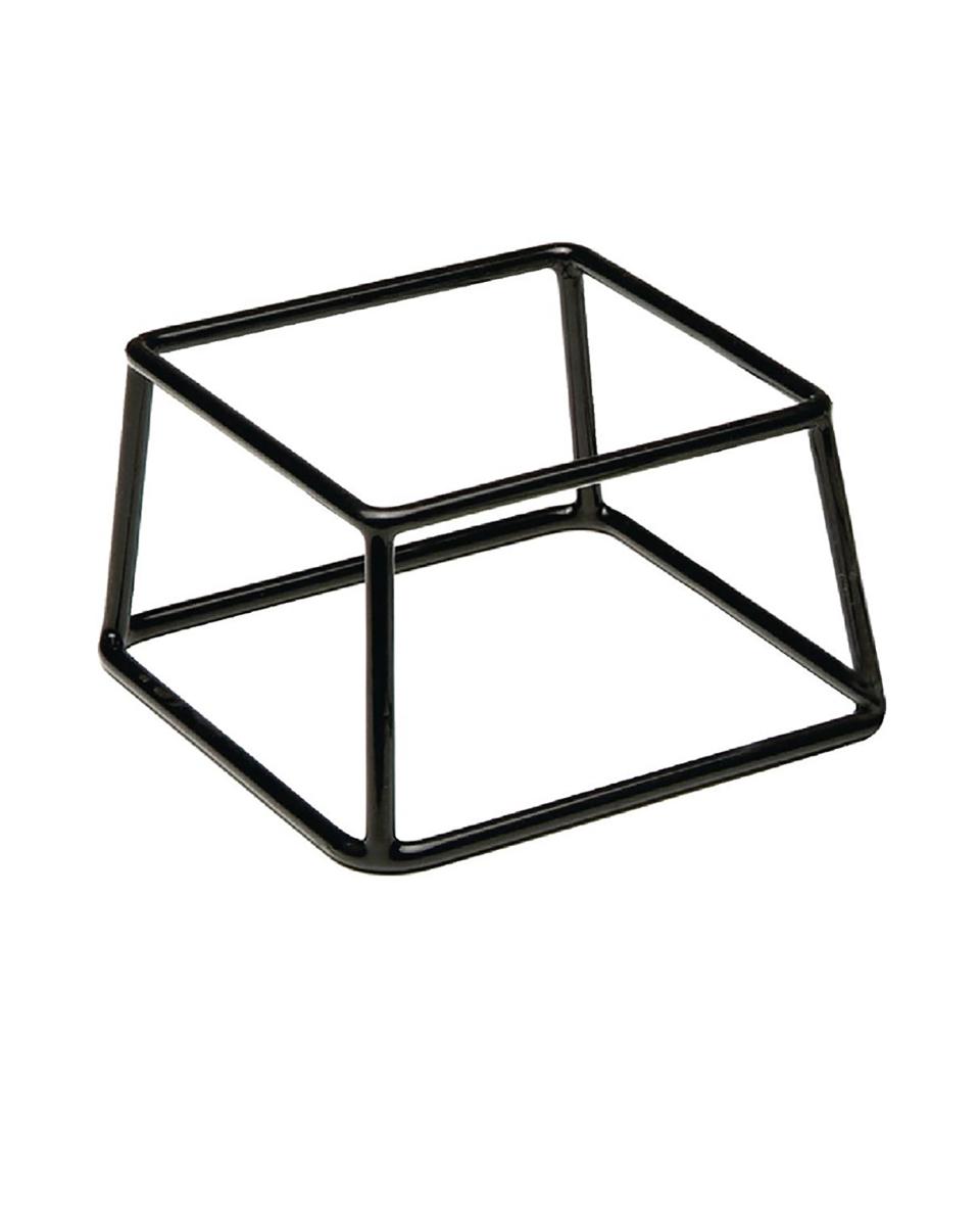 Présentoir Buffet - Moyen - Argent - H 10 x 18 x 18 CM - Métal - APS - GF187