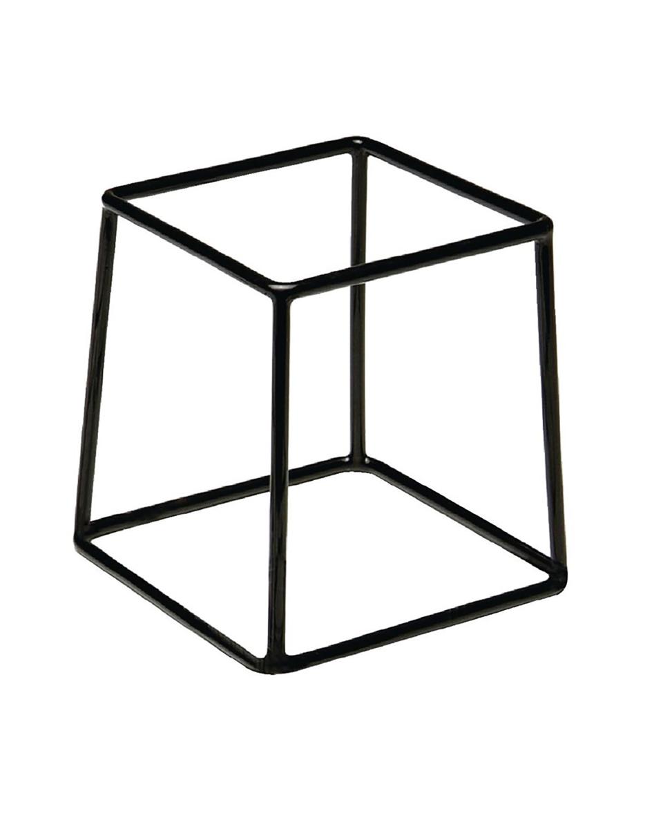 Présentoir buffet - Haut - Noir - H 18 x 18 x 18 CM - Métal - APS - GF188