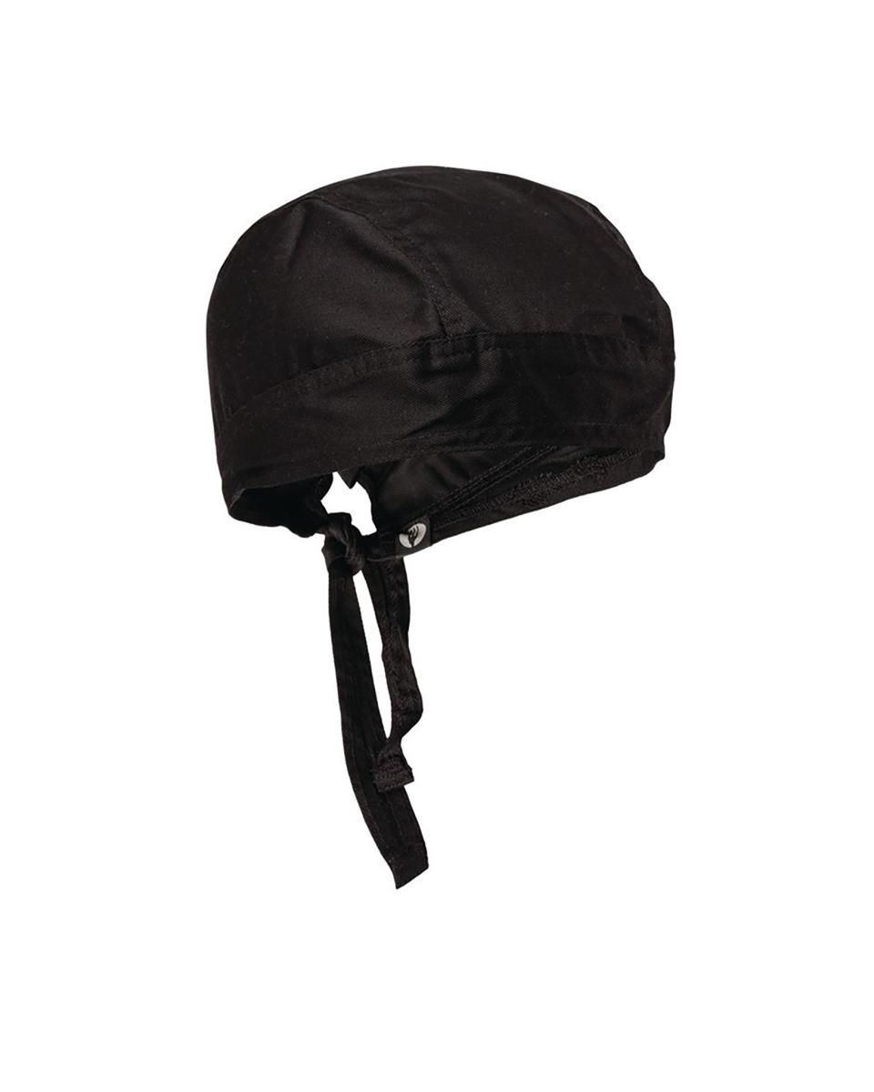 Foulard - Unisexe - Taille unique - Noir - Polyester/Coton - Chef Works - A702