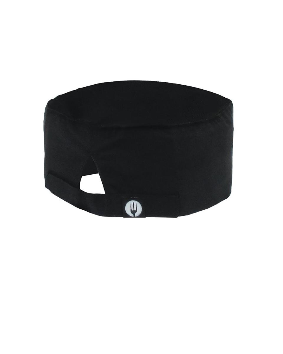 Bonnet - Unisexe - Taille unique - Noir - Polyester/Coton - Chef Works - A704