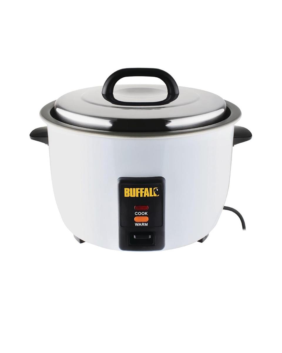 Cuiseur à riz - 4,2 Litre - H 35 x 38 x 32 CM - 1550 W - 230 V - Inox - Buffalo - CN324