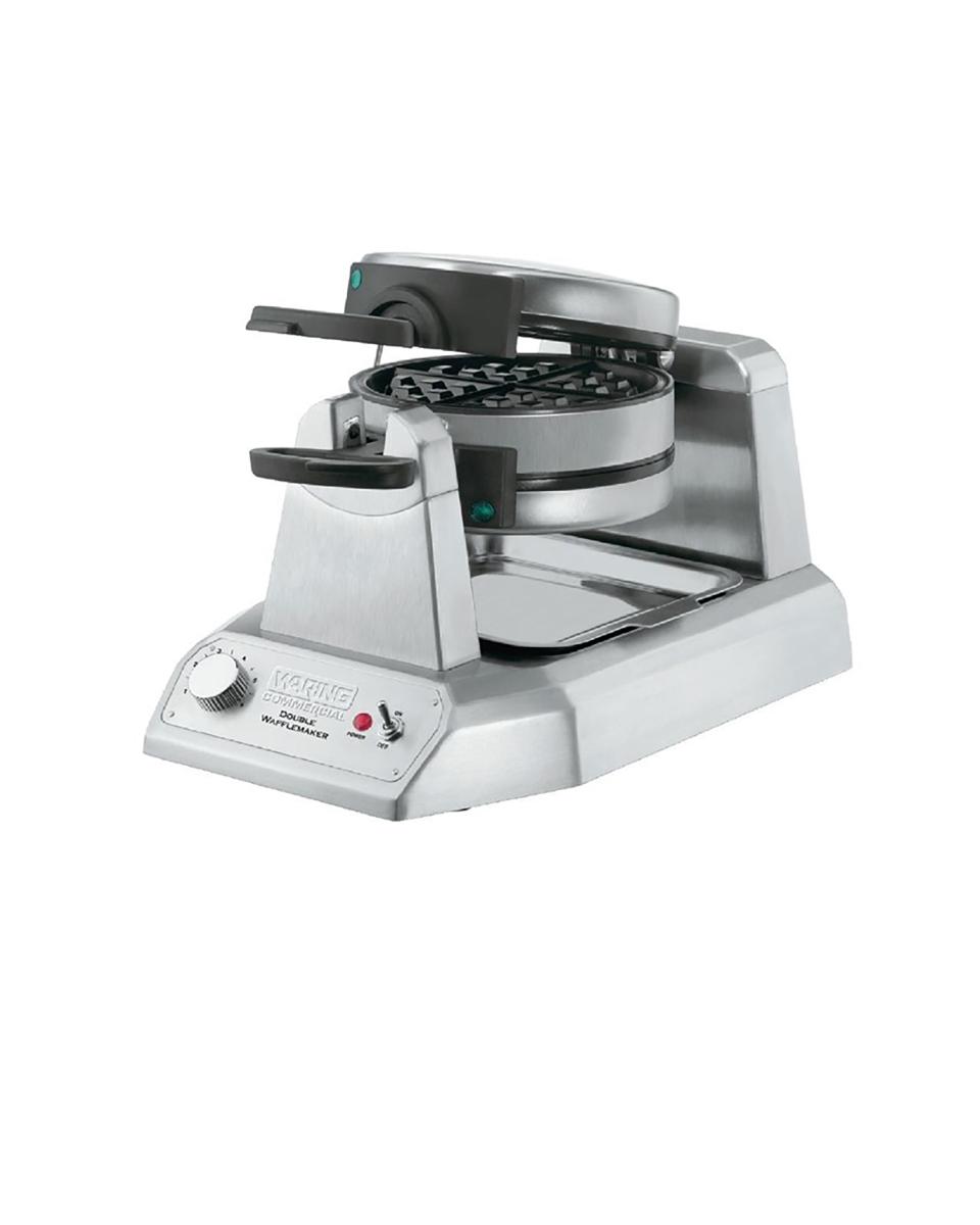 Gaufrier - H 24,1 x 26,5 x 43,2 CM - 1,4 kW - 230 V - Acier/Inox - Waring - DM874