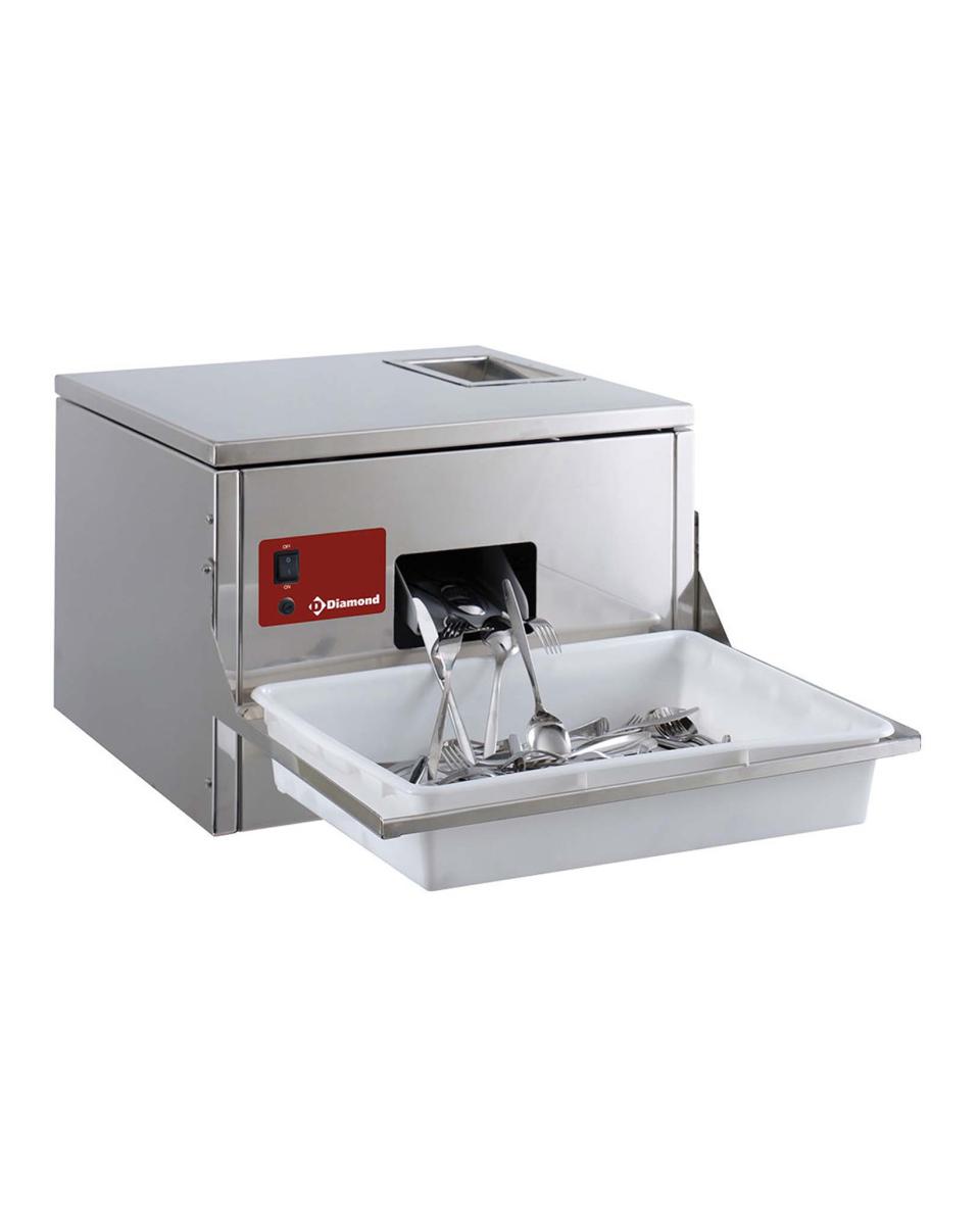 Polisseuse à couverts - 3500 pièces/heure - Modèle de table - Diamant - MCX/3T-PH
