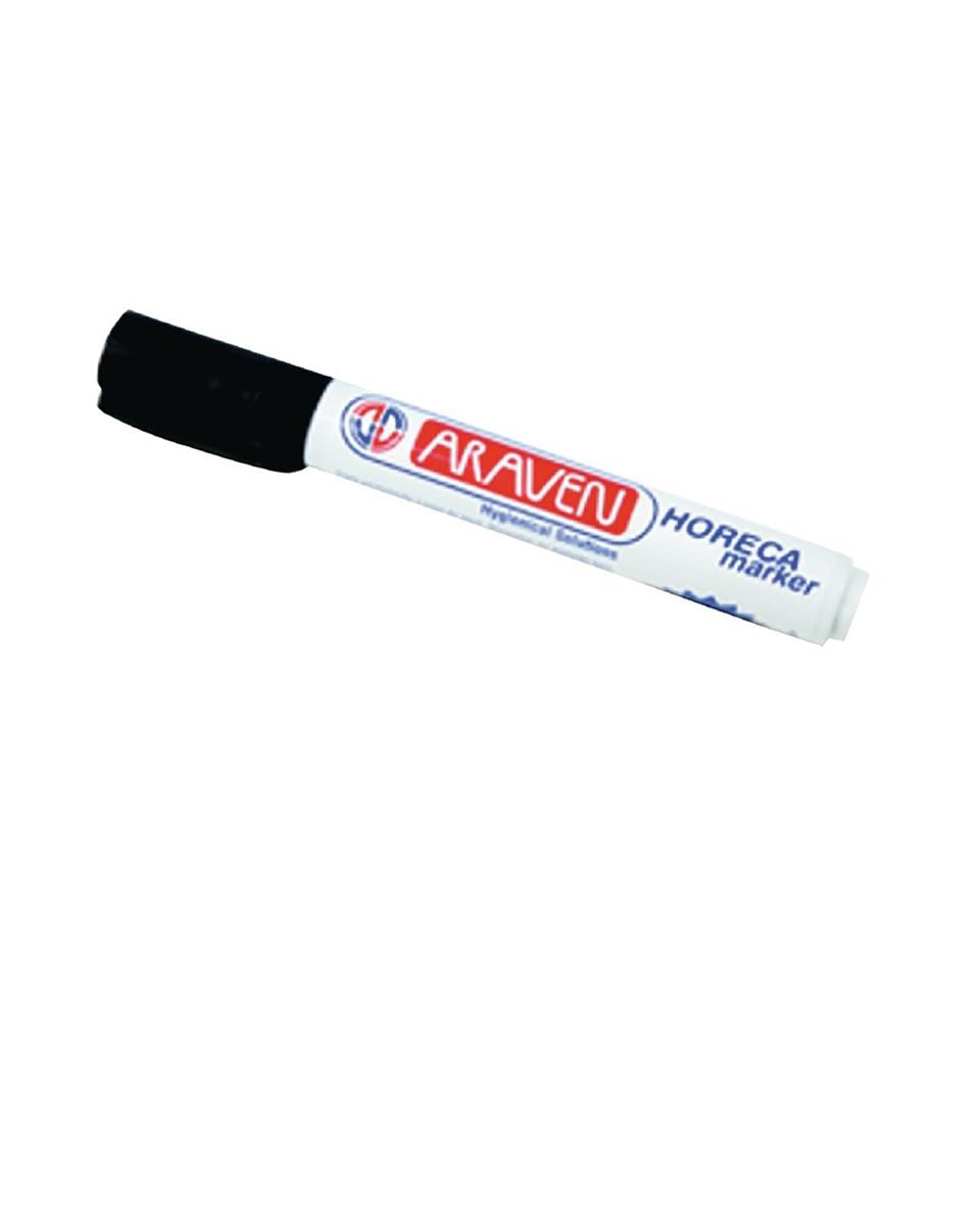 Marqueur - Soluble - Noir - Araven - U283