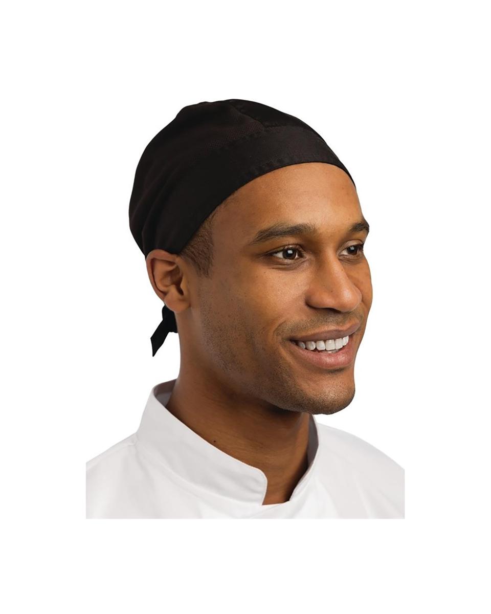 Bandana - Unisexe - Taille Unique - Noir - Vêtements de Chefs Blancs - B390