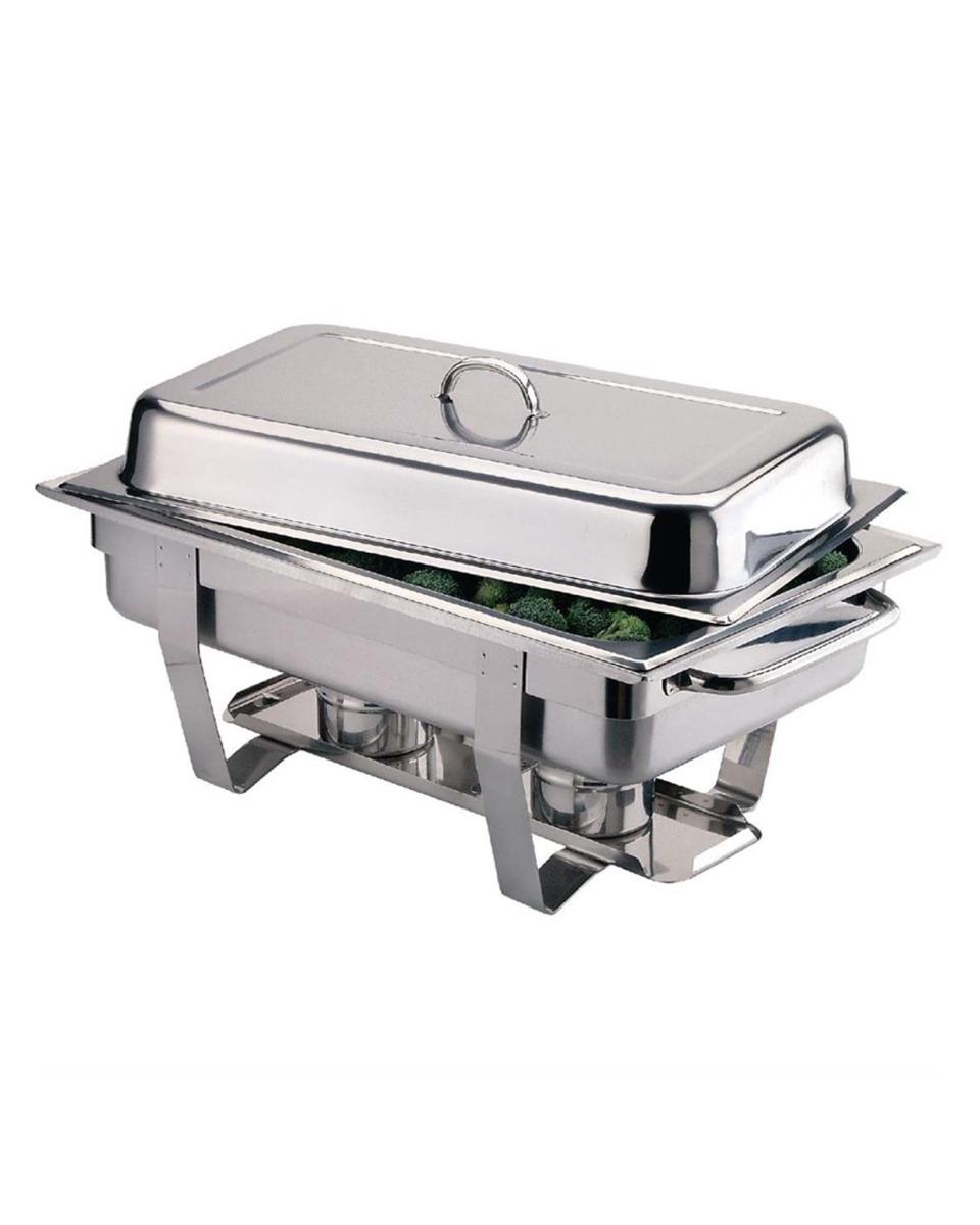 Chafing dish & Pâte à brûler - 1/1 GN - Olympia - S600