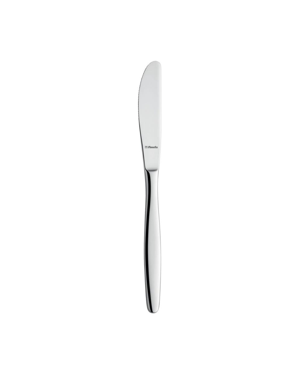 Couteau à dessert - Florence - 12 pièces - 19,5 CM - Argent - Acier inoxydable - Amefa - 181000B000335