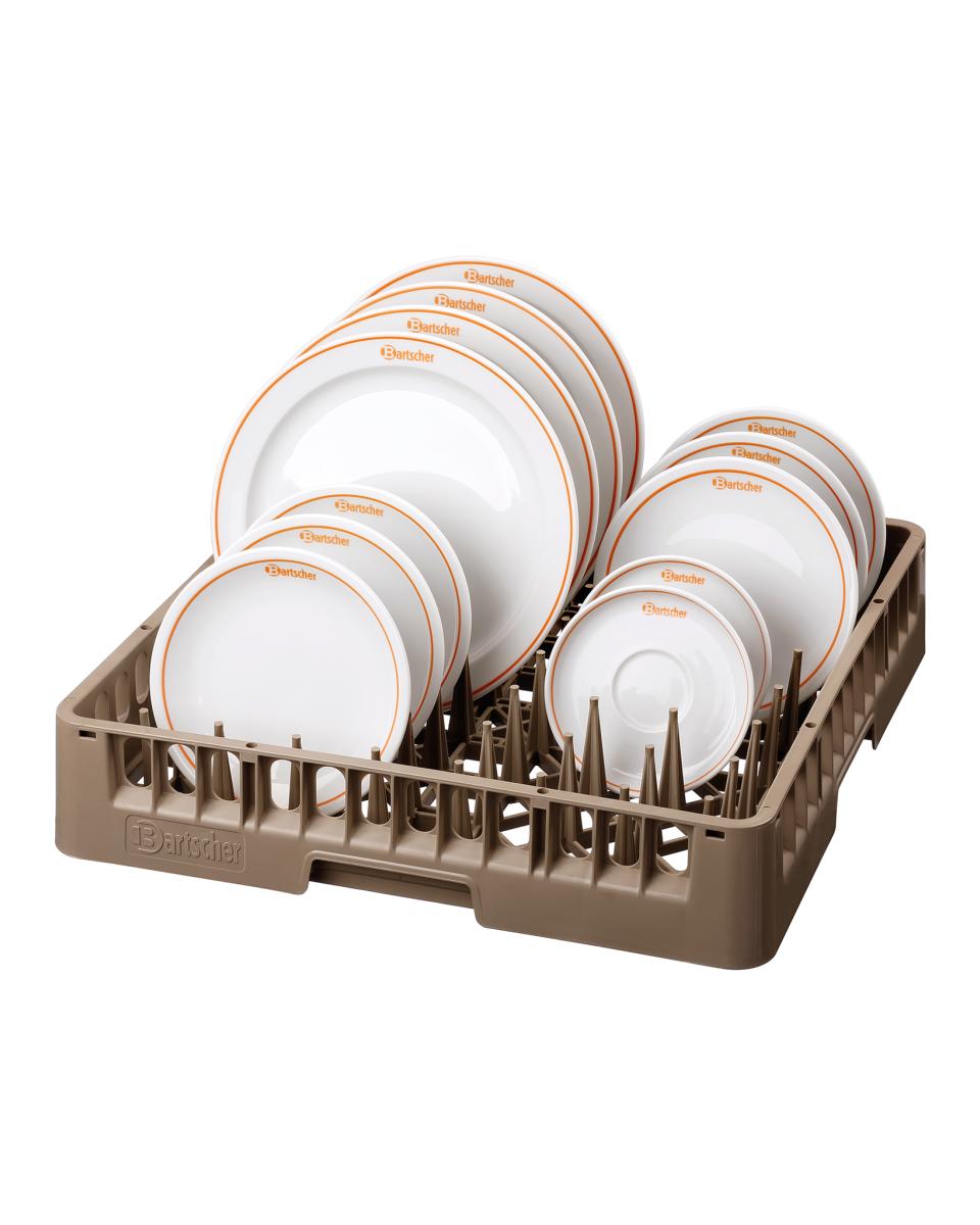 Assiettes panier lave-vaisselle - 50 x 50 x 10 CM - Bartscher - 5303