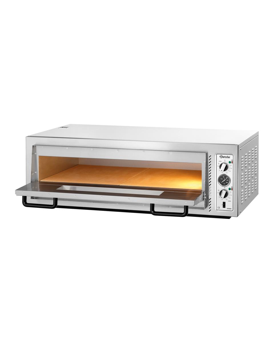 Four à pizza - 6 x Ø30 CM - H 39,5 x 119 x 78 - Bartscher - 2002101