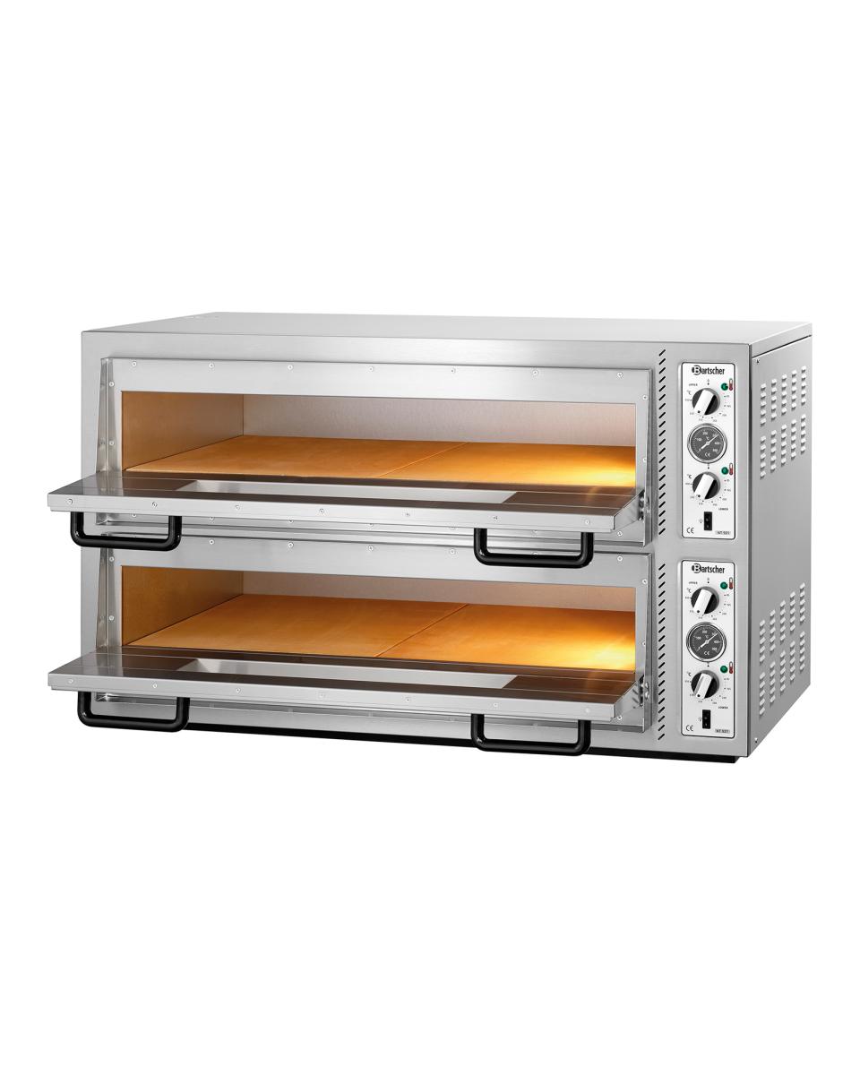 Four à pizza - 12 x Ø30 CM - H 71 x 119 x 78 - Bartscher - 2002121