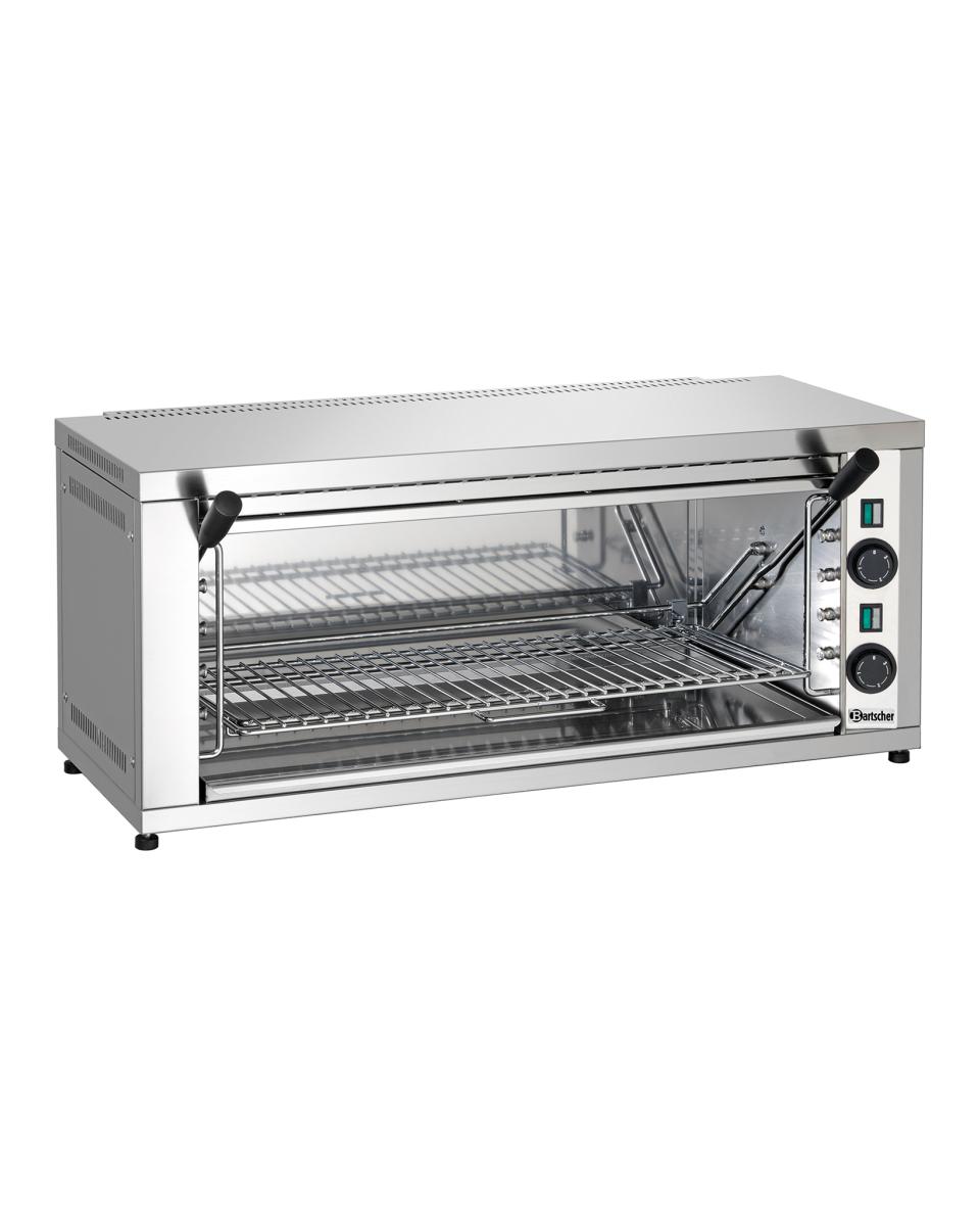 Salamandre - Electrique - 2 Zones - 64 x 30 CM - Bartscher - 100528