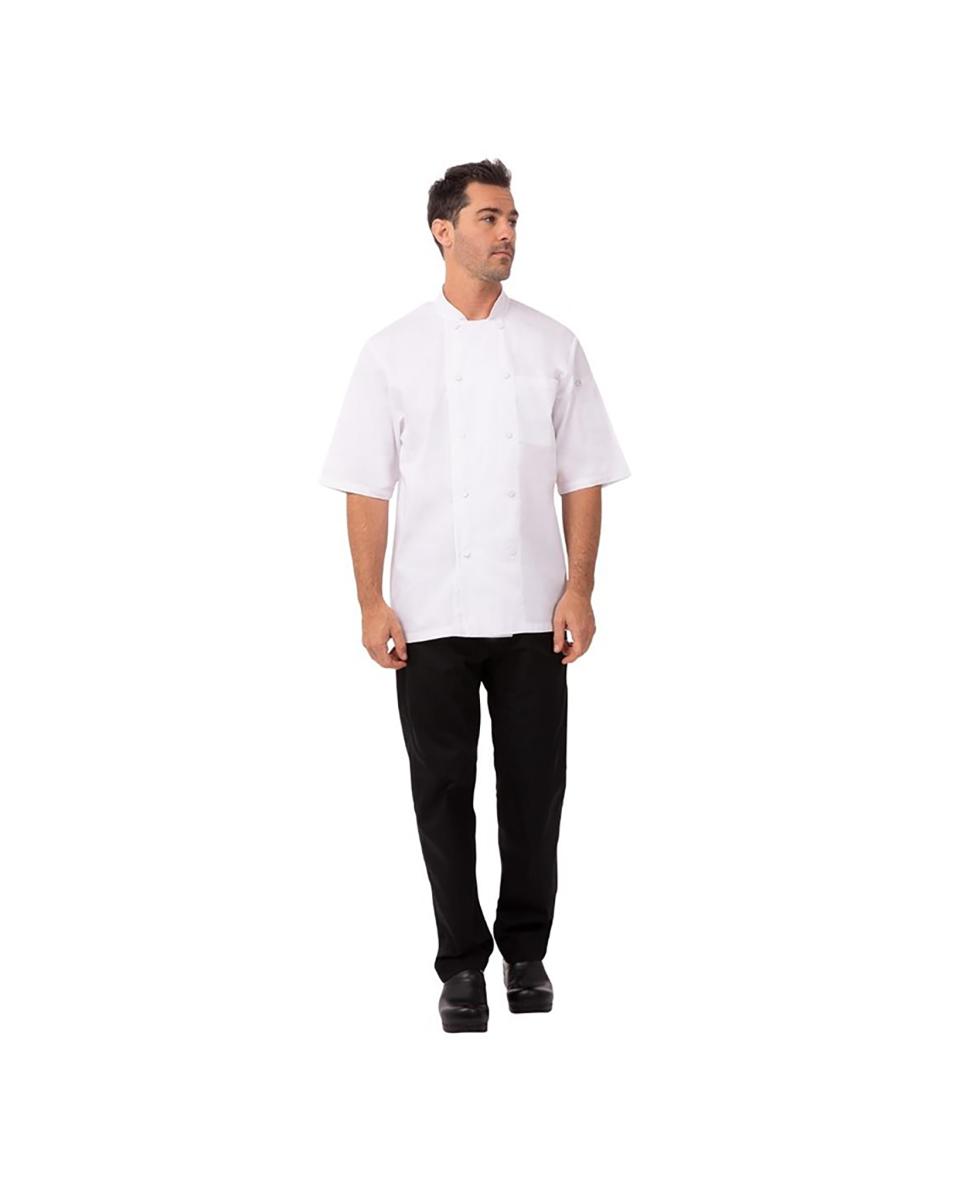 Veste de cuisine - Unisexe - Blanc - Polyester/Coton - Chef Works - A914