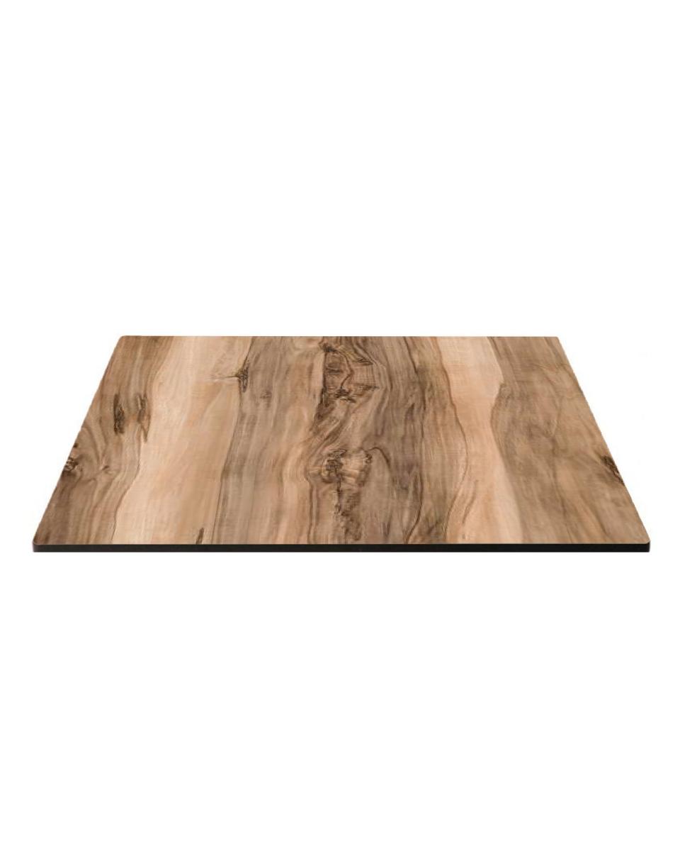 Plateau de table HPL - 120 x 70 CM - Shesman indien - G-Line