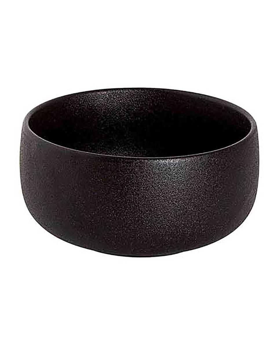 Bol - Ø11 CM - 6 pièces - Noir - Porcelaine de Maastricht - Univers - 531345