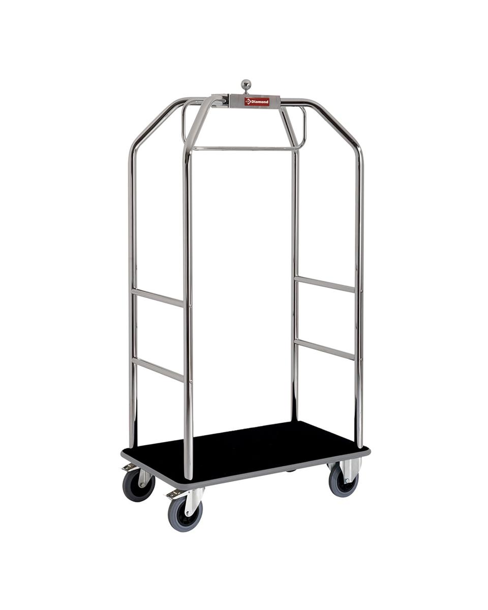 Chariot valise - H 189 x 98,6 x 59 CM - Chromé - Diamant - CVV/C
