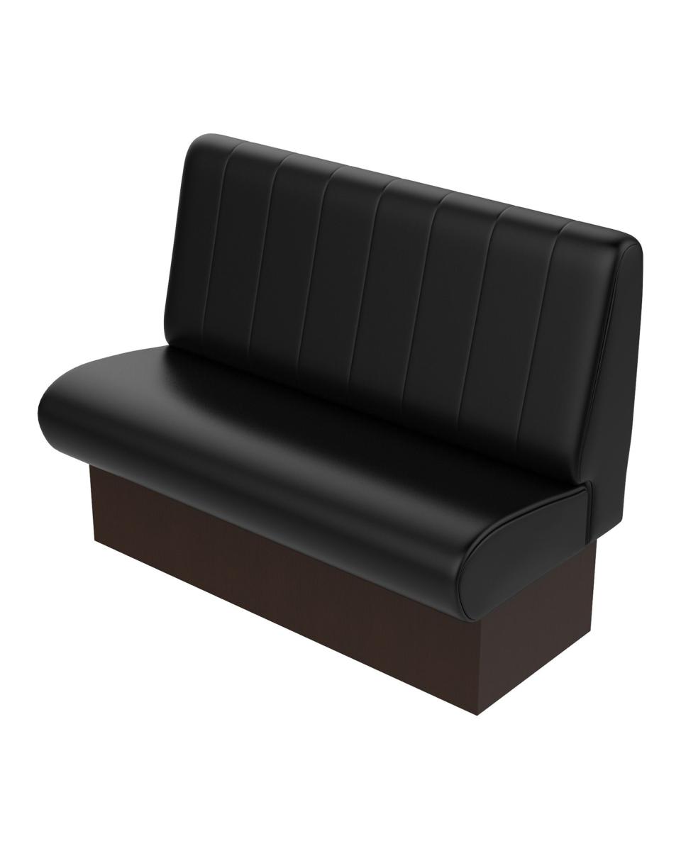 Banc de repas traiteur - Bistro - Noir - 120 cm - G-Line