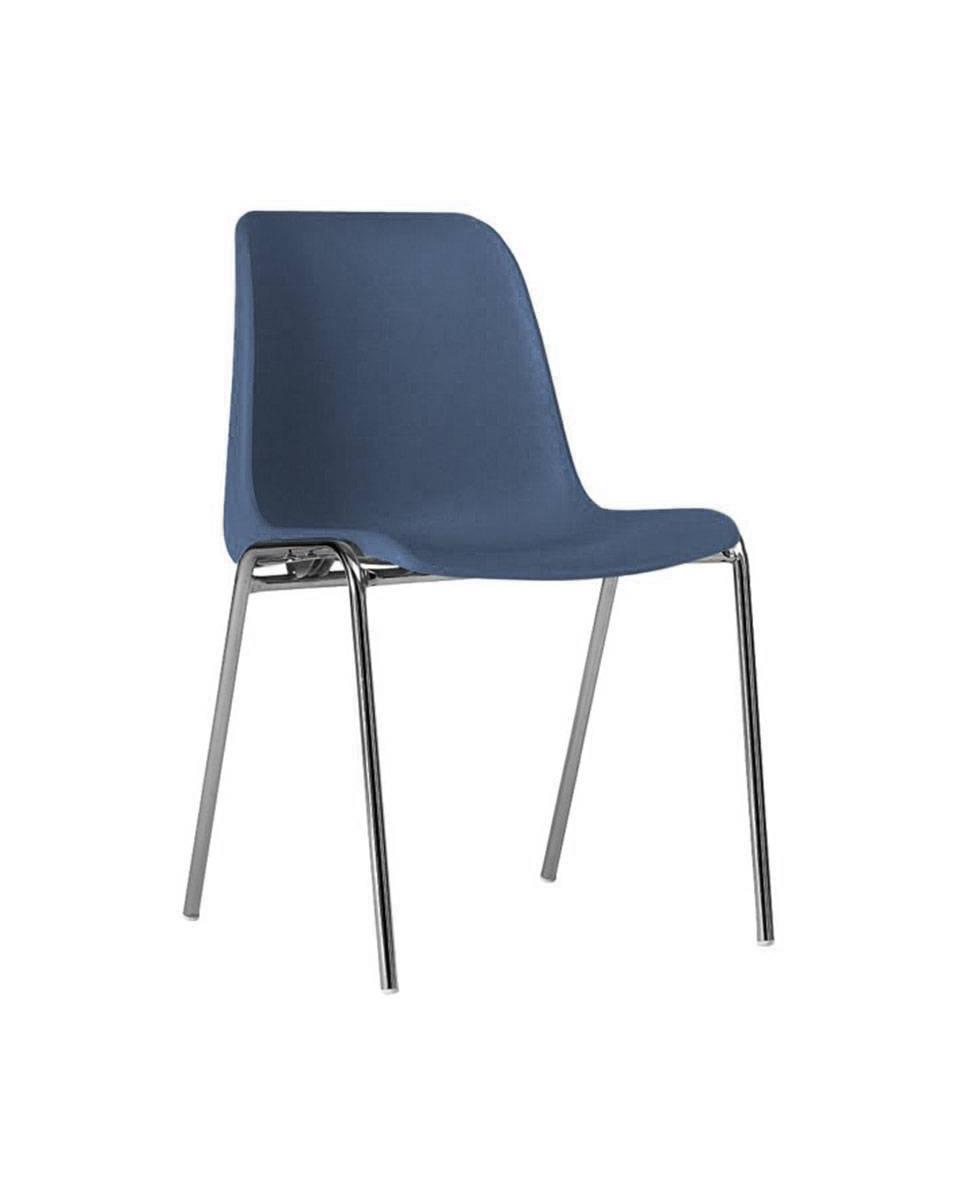 Chaise de restauration - Helene - Bleu - Empilable - G-Line