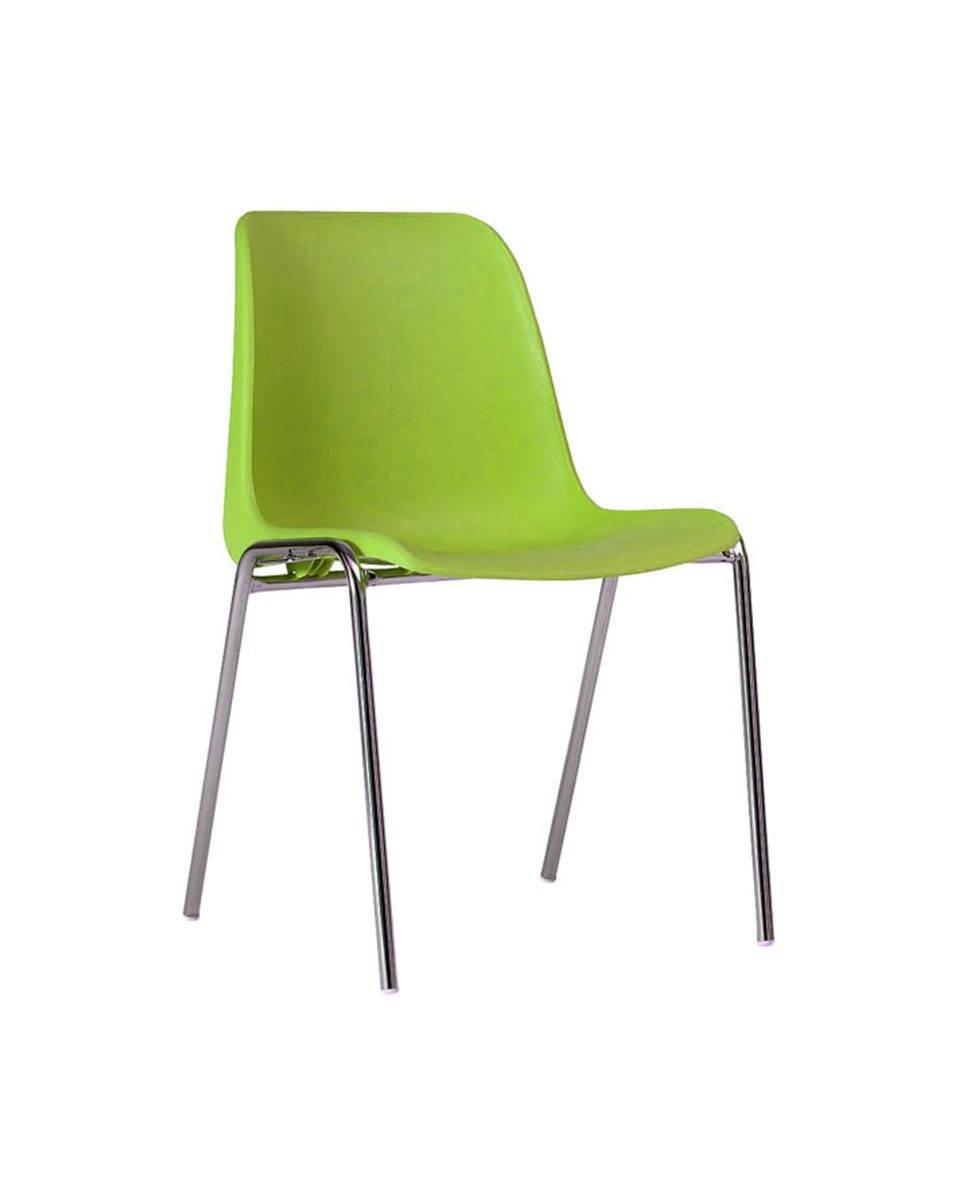 Chaise de restauration - Helene - Vert clair - Empilable - G-Line