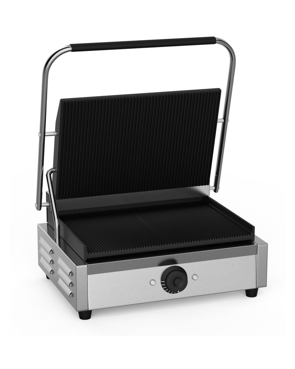 Grill de contact - Panini - 43 cm - Côtelé - G-Line