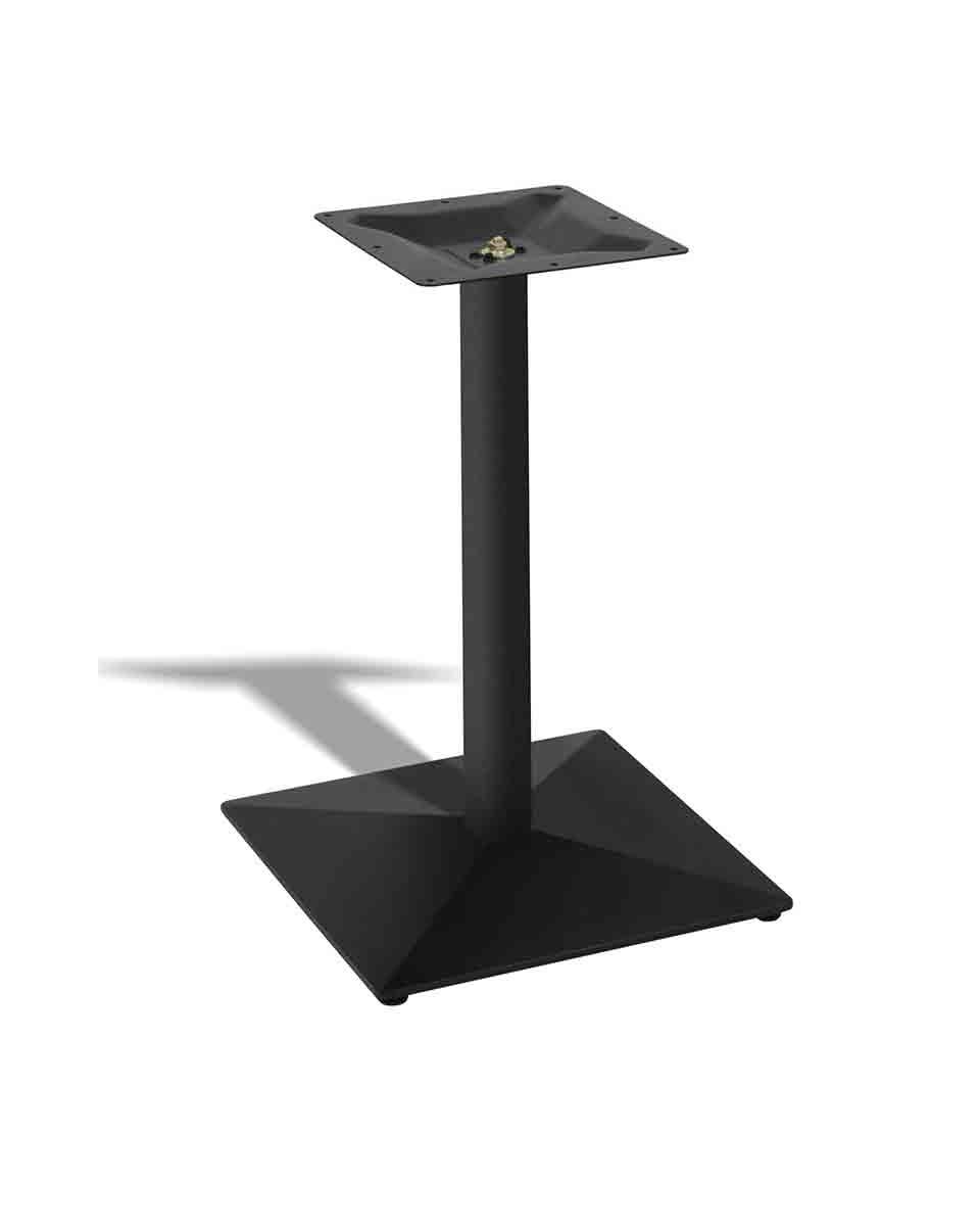 Base de Table / Pied de Table - Noir - Carré - G-Line