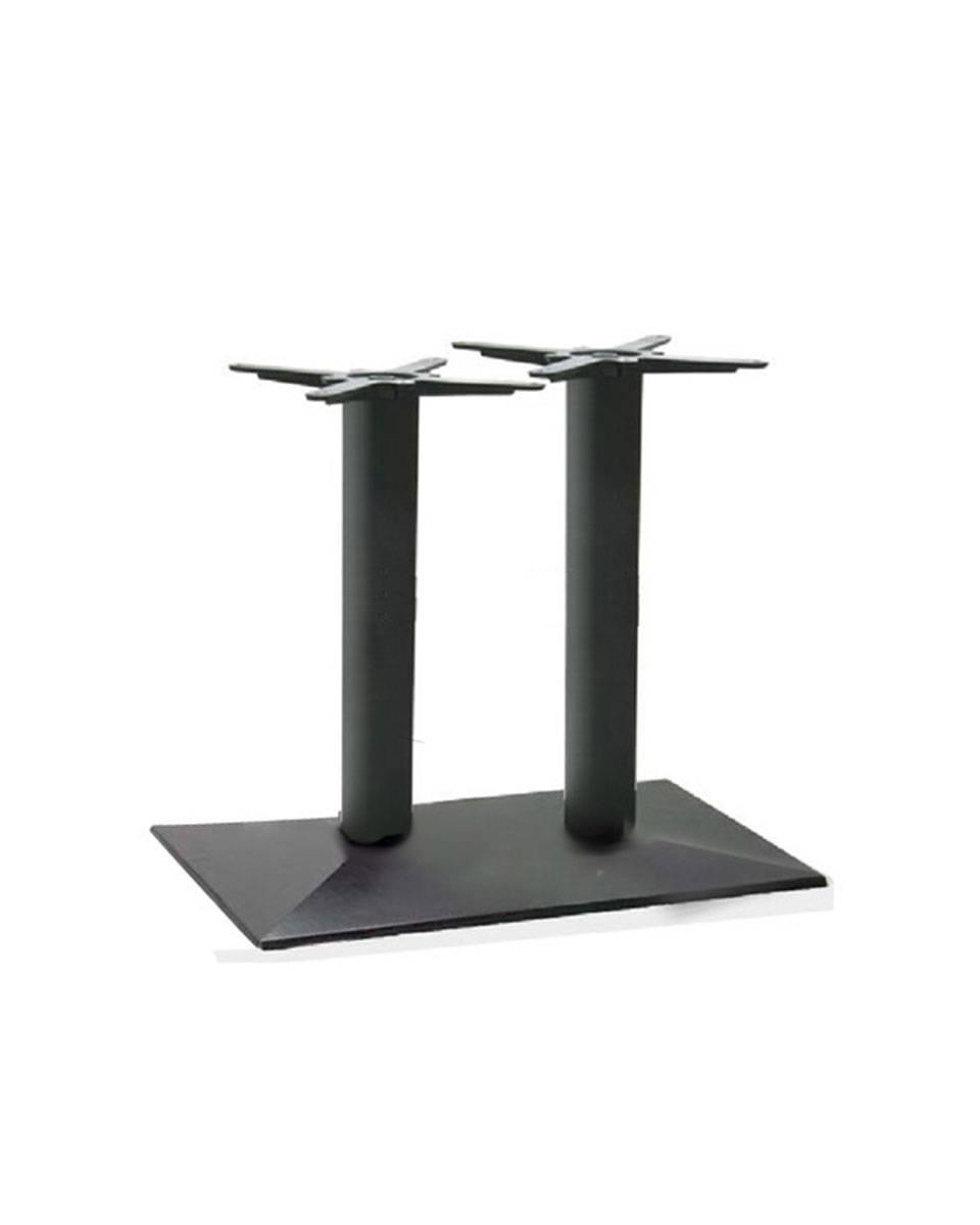 Base de Table / Pied de Table - Double - Noir - G-Line