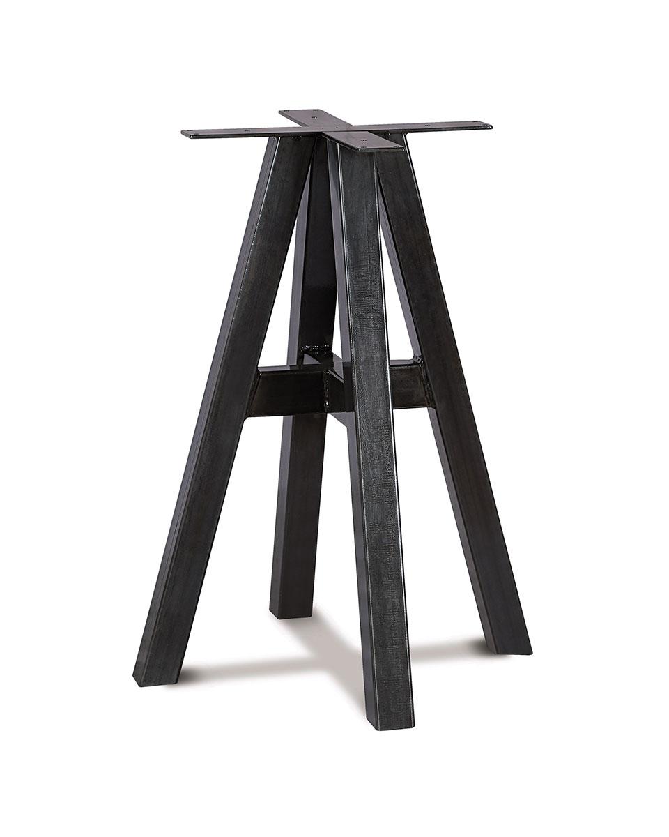 Base de table / Pied de table - Acier - Noir - G-Line