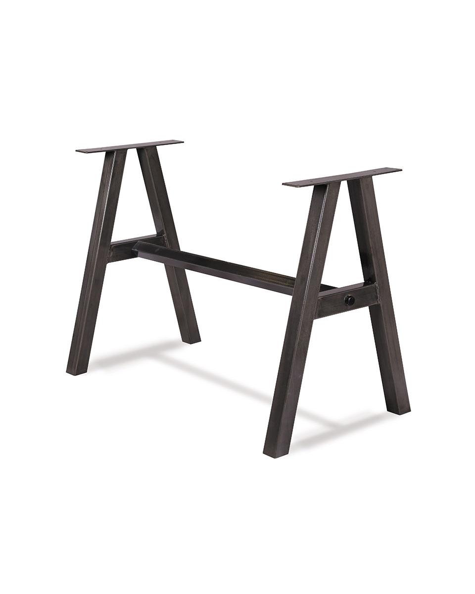 Base de table / Pied de table - Acier - Double - Noir - G-Line
