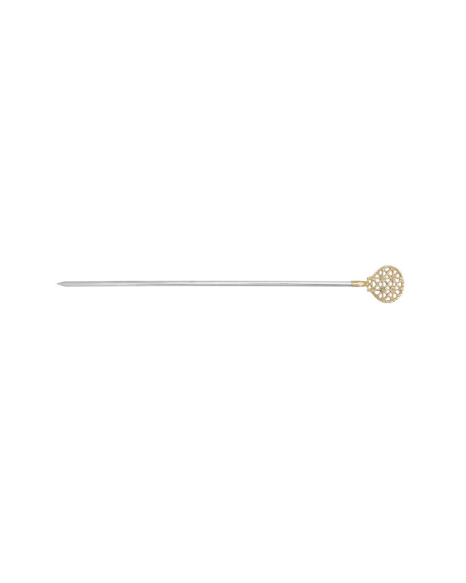 Brochette Kebab - 40 CM - Laiton - G-Line